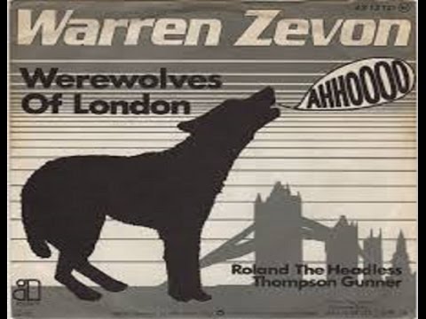 werewolves of london by warren zevon