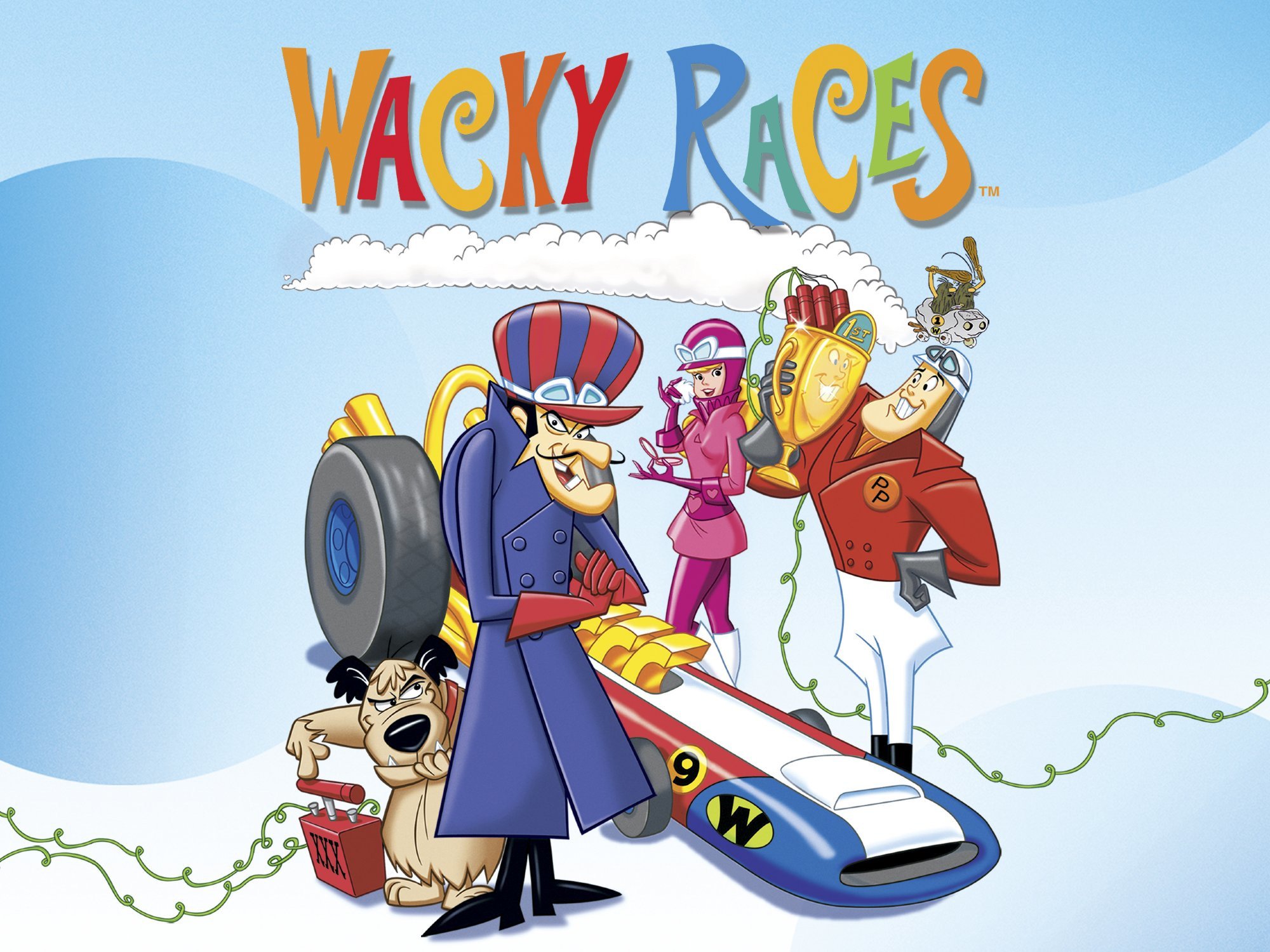 Wacky Races - PowerPop. 