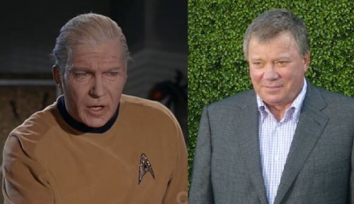 William Shatner old and old